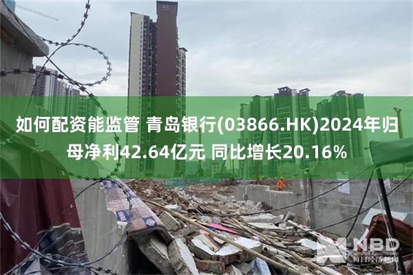如何配资能监管 青岛银行(03866.HK)2024年归母净利42.64亿元 同比增长20.16%